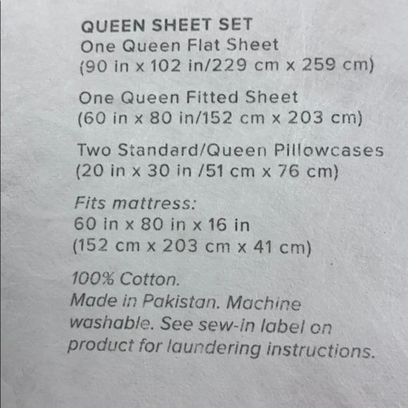 Dormify Bedding New Dotted Diamond Pattern Queen Sheets Poshmark